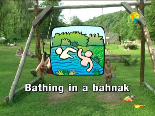 FKK video - Bathing in a bahnak FKK video - Bathing in a bahnak