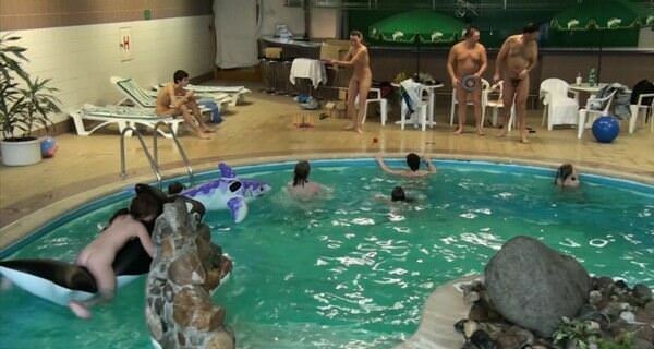 FKK video - Pool nudists in Europe FKK video - Pool nudists in Europe